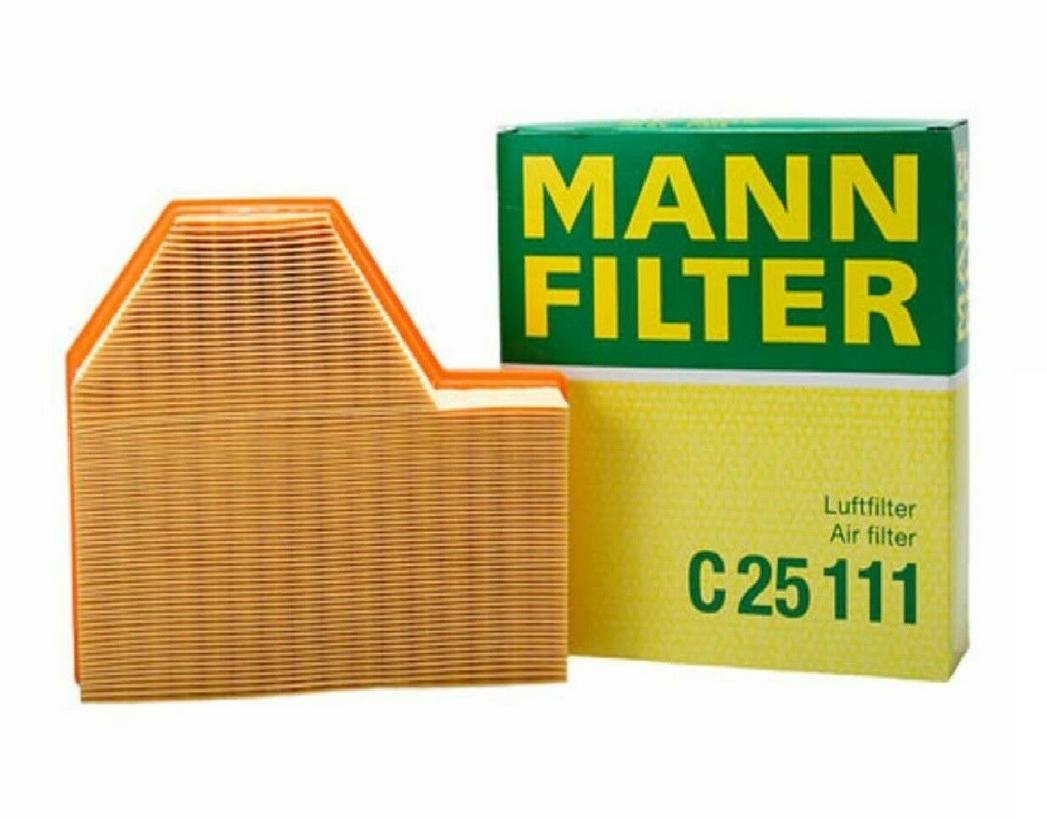 BMW Engine Air Filter 13727834715 - MANN-FILTER C25111